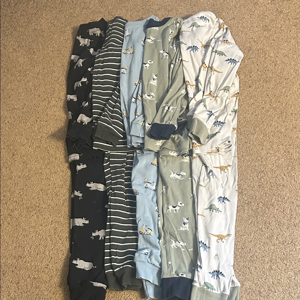 Petite Lem Kids' Long Sleeve Pajama bundle